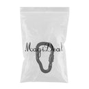 25kN / 5600lbs Aluminium Locking Climbing Carabiner Clip with Screw Gate CE Certified for Mountain Rock Tree Climbing Exploring