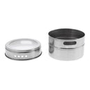 Spice Sugar Salt Pepper Herb Stainless Steel Shaker Jar with Transparent Lid Top 45 x 63mm