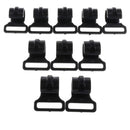 10pcs Camping Tent Clips Set Clips Survival Tent Emergency Fasteners 2.5cm