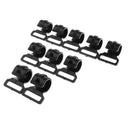 10pcs Camping Tent Clips Set Clips Survival Tent Emergency Fasteners 2.5cm