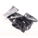 10 Pieces Tent Clip Camping Tent Feet Clamp Accessories for Outdoor Black 4cm