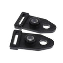 10 Pieces Tent Clip Camping Tent Feet Clamp Accessories for Outdoor Black 4cm