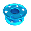 Blue Performance Durable Aluminum Alloy Scuba Diver Finger Reel Wreck Cave Diving Tech Guide Line Spool