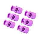 Lot 6 Shock Cord Stopper Lock End Toggle Buckle for Drawstring Rope Shoelace