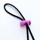 Lot 6 Shock Cord Stopper Lock End Toggle Buckle for Drawstring Rope Shoelace