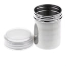 Portable 3.54 x 2.32" Spice Salt Pepper Mesh Shaker Jar Bottle - 304 Stainless Steel Camping Travel Picnic Outdoor Cooking