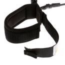 Surfboard Longboard Leash 5' Coiled Stand-Up Paddle Board Leash SUP - Black