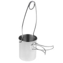 Camping Leak Proof Water Bottle + Sturdy Cup + Mouth Spreader Bottle Hanger
