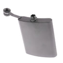 Titanium Pocket Hip Flask for Men Women Camping Hiking Travel Garden Party