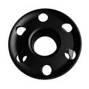 Small Lightweight Aluminum Alloy Scuba Diving Diver Compact Empty Finger Reel Guide Line Spool Gear Black