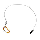 Heavy Duty Safety Kayak Canoe Boat Paddle Leash Elastic Cord with Hook Swivel Clip