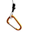 Heavy Duty Safety Kayak Canoe Boat Paddle Leash Elastic Cord with Hook Swivel Clip