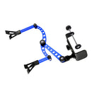 Fishing Rod Holder for Boats with Large Clamp Opening 360 Degree Adjustable Folding Fishing Rod Pole Rack