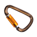 25KN Aluminum Auto Locking Carabiner Hook for Rescue Outdoor Rock Climbing Rappelling Exploring