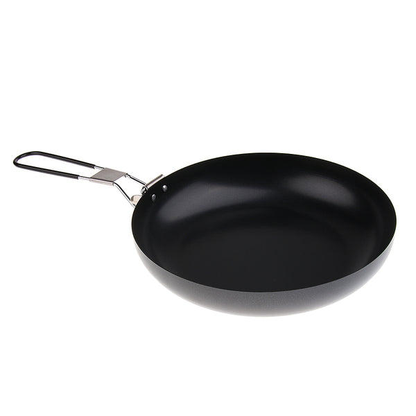 1 Piece Portable Frying Pan Picnic Camping Folding Pot Cookware Non Stick Pan 24cm