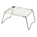 Outdoor Stainless Steel Foldable Stove Burner Support Stand Rack Camping Pot Bracket Holder