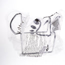 Stainless Steel 5L Water Bottle Stand Water Jug Rack Dispenser Valve Bracket - Non Slip design