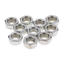 10pcs Skateboard Longboard Truck Wheel Axle Mounting Screw Nuts Replacement