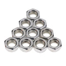 10pcs Skateboard Longboard Truck Wheel Axle Mounting Screw Nuts Replacement