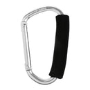 Pushchair Shopping Bag Hook Carabiner Large D Ring Mountaineering Clip Camping Hammock Hook Backpack Hanging Clip