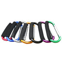 Pushchair Shopping Bag Hook Carabiner Large D Ring Mountaineering Clip Camping Hammock Hook Backpack Hanging Clip