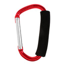 Pushchair Shopping Bag Hook Carabiner Large D Ring Mountaineering Clip Camping Hammock Hook Backpack Hanging Clip