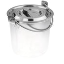 Outdoor Portable Stainless Steel Stockpot Cooking Soup Pot Camping Cookware