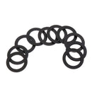 10pcs Black Skateboard Truck Axle Speed Washer Speed Ring Longboard Hardware