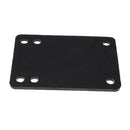 18pcs Longboard Skateboard Black Rubber Riser Pads & Mounting Screw Bolts & Nuts