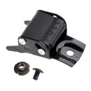 Black Metal Roller Skates Strap Buckle Replacement Clip with Screw and Nut Repair Kit