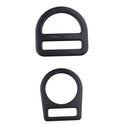 Outdoor Safety Harness Buckle Slotted D Ring Hardware for Climbing Arborist