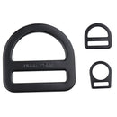 Outdoor Safety Harness Buckle Slotted D Ring Hardware for Climbing Arborist