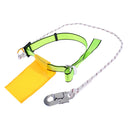 Outdoor Climbing Safety Harnesss Rope with Metal Buckle Fall Protection Gear for Rappelling