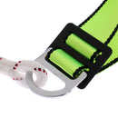 Outdoor Climbing Safety Harnesss Rope with Metal Buckle Fall Protection Gear for Rappelling