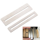 Set of 9 Understring Radius Gauge with String Spreaders Fingerboard Protector Fret Guards for Guitar Bass Setup Tool