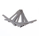 Set of 9 Understring Radius Gauge with String Spreaders Fingerboard Protector Fret Guards for Guitar Bass Setup Tool