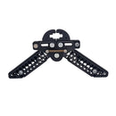 Ultra-light Plastic Compound Bow Stand Archery Bow Support Black