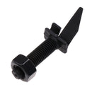 Archery Right Handed Screw In Arrow Rest for Recurve Compound Bow black