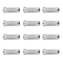 12pcs Durable Replacements Hunting Archery Aluminum Arrow Inserts 6.2mm/ 0.244 inch
