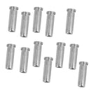 12pcs Durable Replacements Hunting Archery Aluminum Arrow Inserts 6.2mm/ 0.244 inch