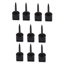 10pcs Plastic Archery Target Pins Archery Accessories Durable and Light-weight Black