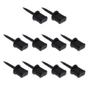 10pcs Plastic Archery Target Pins Archery Accessories Durable and Light-weight Black