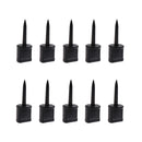 10pcs Plastic Archery Target Pins Archery Accessories Durable and Light-weight Black
