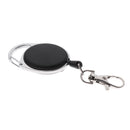 2pcs Retractable Keychain Key Ring Recoil Pull Reel Belt Clip