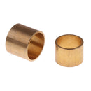 2 pcs Trekking Hiking Poles Stick Protector Prevent Crack Brass Hoop for tip