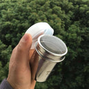 Portable Picnic Spice Salt Pepper Mesh Lid Shaker Jar Bottle - BBQ Sugar Seasoning Shaker