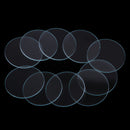 10pcs 4cm LED Flashlight Crystal Lens C8 Torch Lamp Light Glass Clear Lens