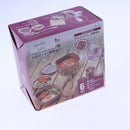 6Pcs Stainless Steel Foldable Pot Cookware Set Bowl Cooking Supplies Camp