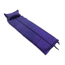 Single Person Travel Outdoor Camping Self-inflating Air Mat Mattress Inflatable Sleeping Pad with Built-in Pillow