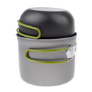 4pcs Camping Cookware Set Outdoor Camping Pots and Pans Set Picnic Backpacking Equipment